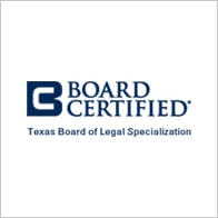 Board Certified through the Texas Board of Legal Specialization in Family Law