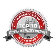 Top 10 Family Law Attorney by Attorney And Practice Magazine in 2020