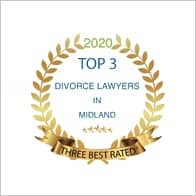 Rated Top 3 Divorce Lawyers in Midland in 2020